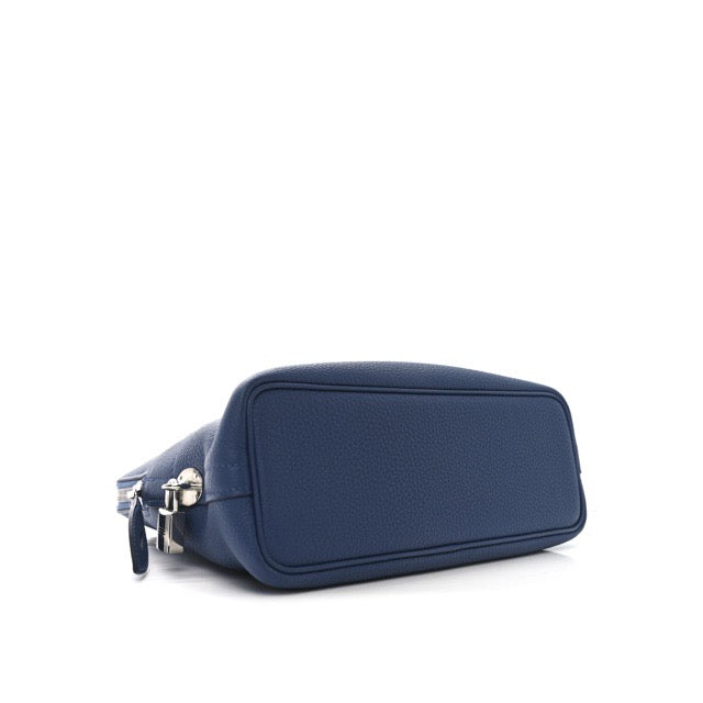 エルメス ボリード メッセンジャー ショルダーバッグ ブルータイ トゴ シルバー金具 メンズ HERMES BOLIDE MESSENGER BAG BLEU TIE TOGO SILVER HARDWARE