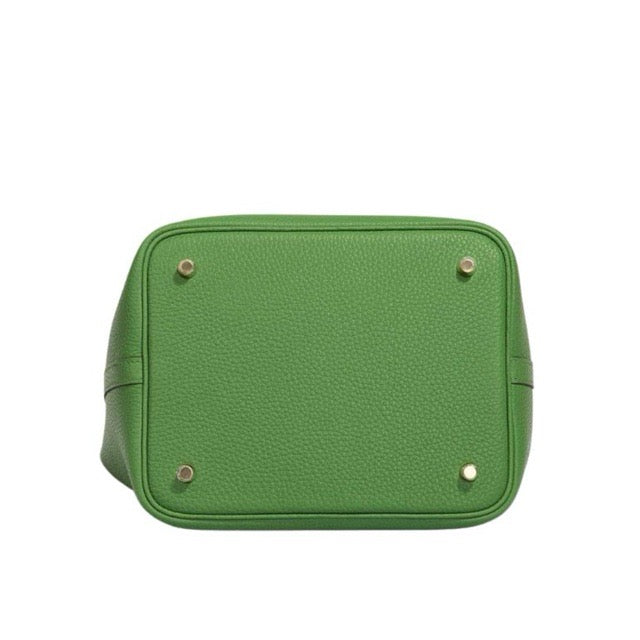 エルメス ピコタンロックMM ヴェールユッカ トリヨンクレマンス ゴールド金具 HERMES PICOTIN LOCK 22 VERT YUCCA TAURILLON CLEMENCE GOLD HARDWARE