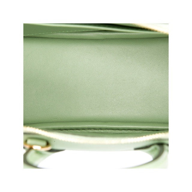 エルメス ミニボリード ヴェールクリケット エヴァーカラー エバーカラー ゴールド金具 ボリードミニ HERMES MINI BOLIDE 1923 VERT CRIQUET EVERCOLOR GOLD HARDWARE【中古】