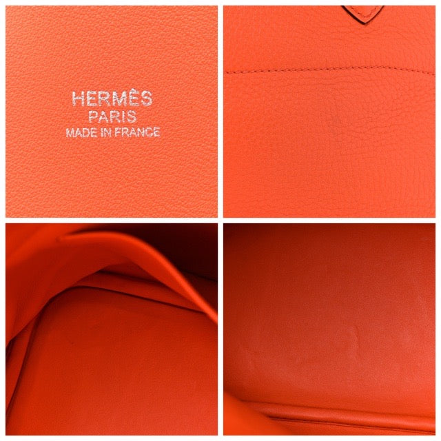 [Very good condition] HERMES BOLIDE 31 FEU TAURILLON CLEMENCE SILVER HARDWARE [Overseas direct import used item] [Used]