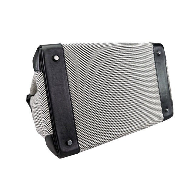 エルメス バーキン40 オータクロア HAC ブラック エヴァーグレイン エバーグレイン トワル キャンバス シルバー金具 HERMES BIRKIN 40 HAC BLACK EVERGRAIN TOILE CANVAS SILVER HARDWARE