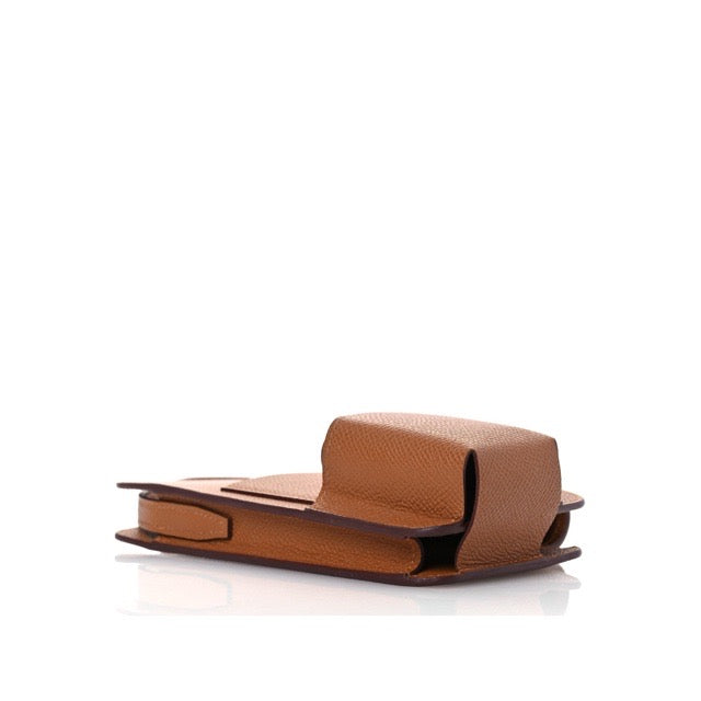エルメス エルメスウェイ ゴールド エプソン ゴールド金具 携帯ケース クロスボディ HERMES HERMESWAY PHONE CASE GOLD EPSOM GOLD HARDWARE