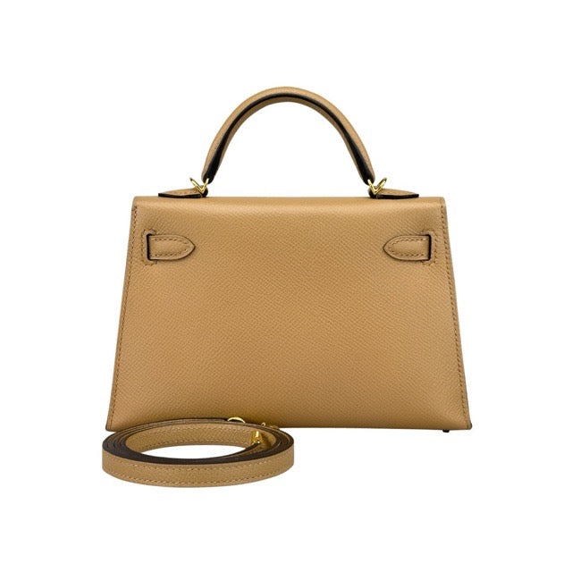 エルメスHERMES❤️新品エトゥープエトープクロシェット❤️バーキンケリー エルメス バーキン 25 エトゥープ トゴ ゴールド金具 K刻印