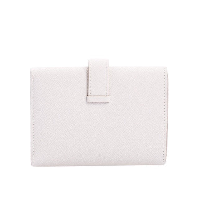 エルメス ベアン コンビネ ミニウォレット グリペール エプソン シルバー金具 三つ折り財布 HERMES BEARN COMBINE TRI-FOLD WALLET GRIS PALE EPSOM SILVER HARDWARE