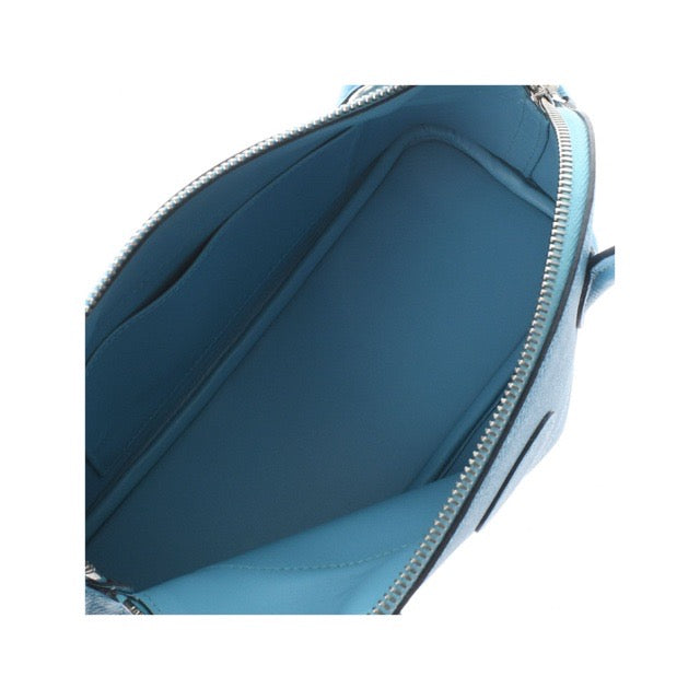 エルメス ボリード27 ブルーノール エプソン シルバー金具 HERMES BOLIDE 27 BLUE DU NORD EPSOM SILVER HARDWARE【中古】