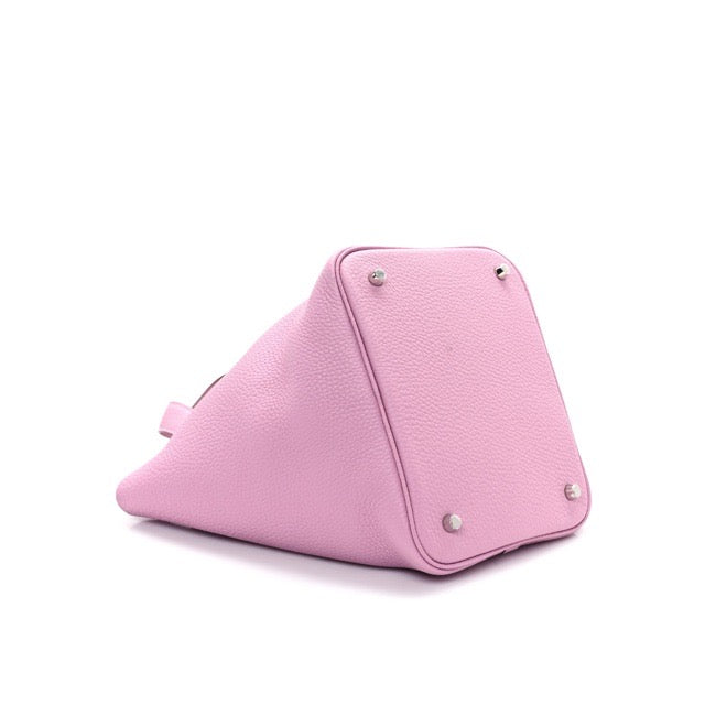 エルメス ピコタンロックMM モーヴシルベストル トリヨンクレマンス シルバー金具 HERMES PICOTIN LOCK 22 MAUVE SYLVESTRE TAURILLON CLEMENCE SILVER HARDWARE【中古】