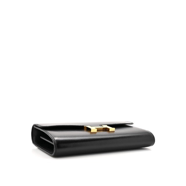 エルメス コンスタンスウォレット トゥーゴー ロック 長財布 ブラック ボックス ゴールド金具 HERMES CONSTANCE LONG WALLET TO GO ROCK BLACK BOX GOLD HARDWARE【中古】