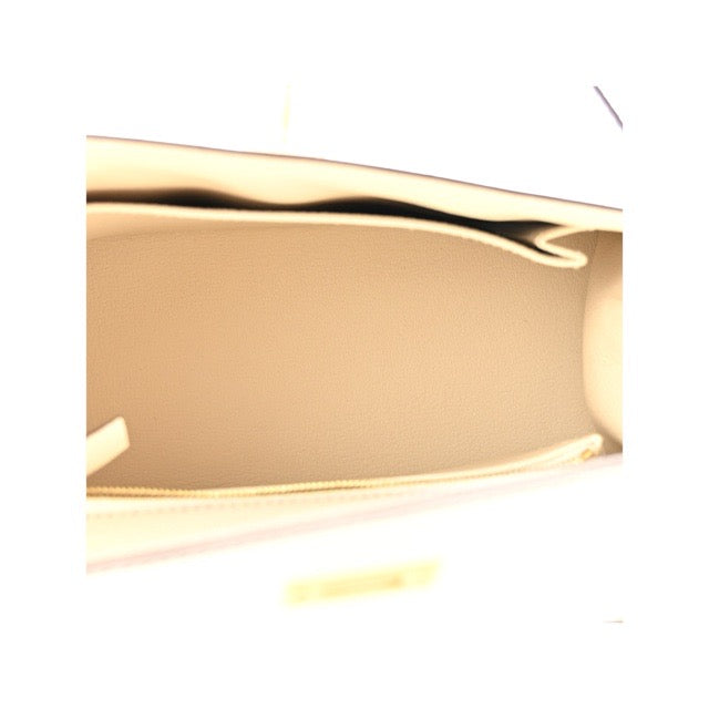HERMES KELLY SELLIER 25 SPECIAL ORDER PERSONAL ORDER CRAIE BLEU ELECTRIC EPSOM MATTE GOLD HARDWARE HSS