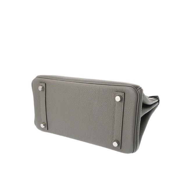 エルメス バーキン25 グリメイヤー トゴ シルバー金具 HERMES BIRKIN 25 GRIS MEYER TOGO SILVER HARDWARE【中古】