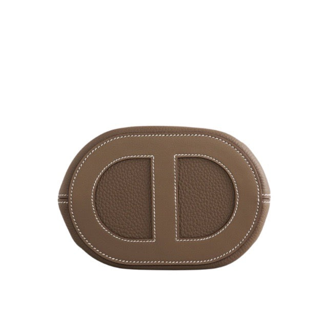 エルメス インザループ 18 エトゥープ トリヨンクレマンス スイフト ゴールド金具 HERMES IN-THE-LOOP 18 ETOUPE TAURILLON CLEMENCE SWIFT GOLD HARDWARE