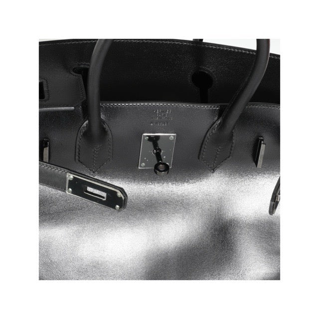エルメス バーキン30 ソーブラック ボックスカーフ ブラック金具 HERMES BIRKIN 30 SO BLACK BOX CALFSKIN BLACK HARDWARE【中古】