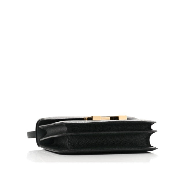 エルメス ミニコンスタンス 18 ミラー ヴェールフォンセ エプソン ゴールド金具 ショルダーバッグ HERMES MINI CONSTANCE 18 MIRROR VERT FONCE EPSOM GOLD HARDWARE【中古】
