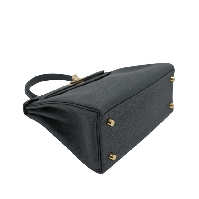 エルメス ケリー２５ 内縫い グリミスティ トゴ パーマブラス シャンパンゴールド金具 HERMES KELLY RETOURNE 25 GRIS MISTY TOGO PERMABRASS GOLD HARDWARE