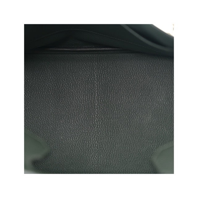 エルメス バーキン35 ヴェールフォンセ トゴ シルバー金具 HERMES BIRKIN 35 VERT FONCE TOGO SILVER HARDWARE【中古】