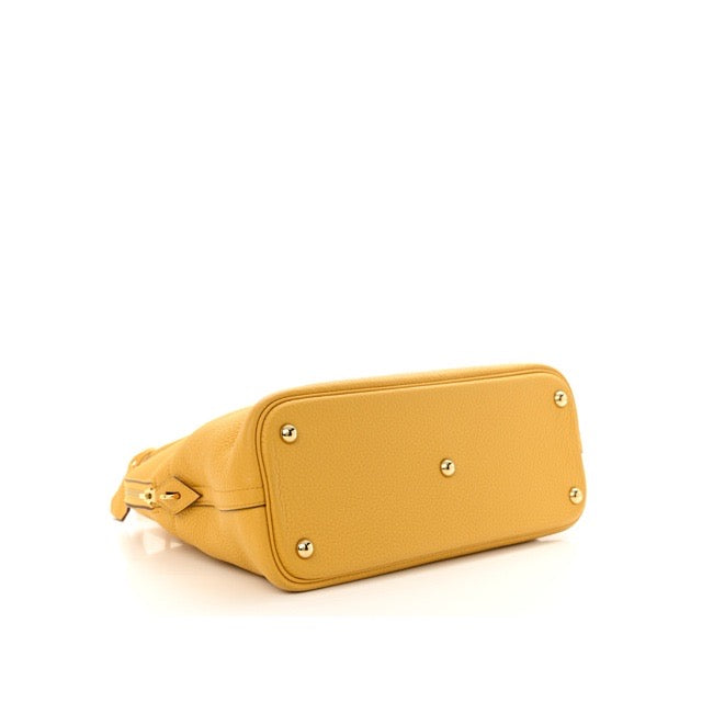 エルメス ボリード31 ジョーヌアンブル トリヨンクレマンス ゴールド金具 HERMES BOLIDE 31 JAUNE AMBRE TAURILLON CLEMENCE GOLD HARDWARE【中古】