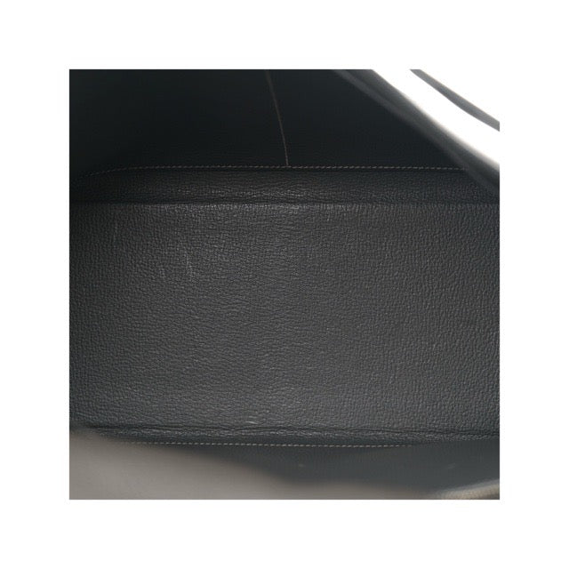 エルメス ケリー35 内縫い グラファイト トリヨンクレマンス シルバー金具 HERMES KELLY RETOURNE 35 GRAPHITE TAURILLON CLEMENCE SILVER HARDWARE【中古】