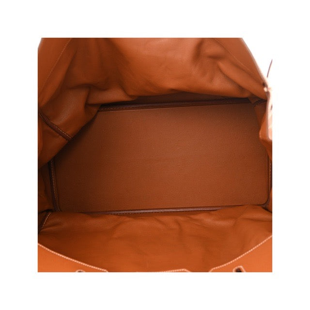 エルメス バーキン55 オータクロア HAC ゴールド トリヨンクレマンス ゴールド金具 トラベルバッグ メンズ HERMES BIRKIN 55 GOLD TAURILLON CLEMENCE GOLD HARDWARE【中古】
