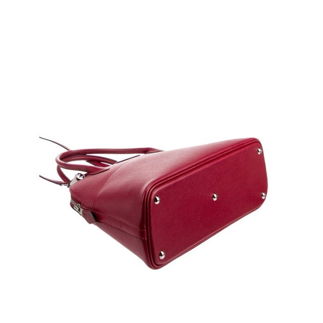 エルメス ボリード27 ルージュグレナ エプソン シルバー金具 HERMES BOLIDE 27 ROUGE GRENAT EPSOM SILVER HARDWARE【中古】