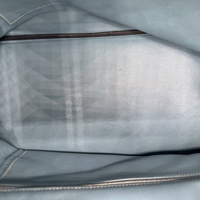 エルメス バーキン40 ブルージーン トゴ シルバー金具 HERMES BIRKIN 40 BLEU JEAN TOGO SILVER HARDWARE【中古】