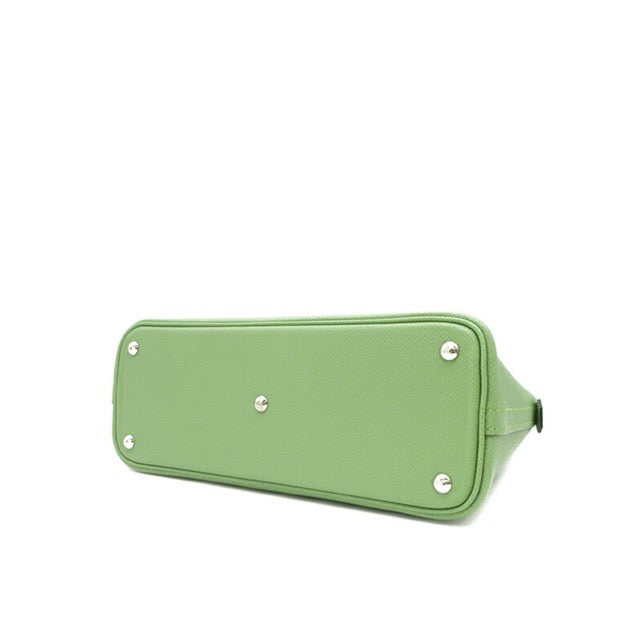 エルメス ボリード27 ヴェールクリケット エプソン シルバー金具 HERMES BOLIDE 27 VERT CRIQUET EPSOM SILVER HARDWARE【中古】