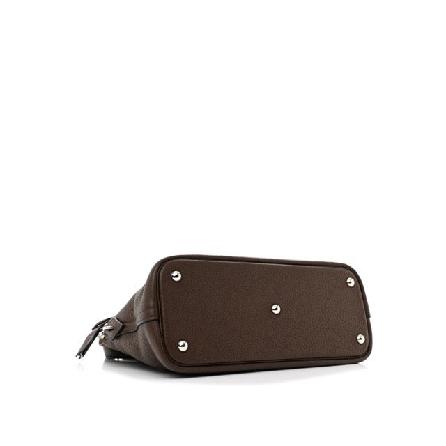エルメス ボリード31 ショコラ トリヨンクレマンス シルバー金具 HERMES BOLIDE 31 CHOCOLATE  TAURILLON CLEMENCE SILVER HARDWARE【中古】