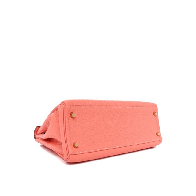 HERMES KELLY 32 RETOURNE CREVETTE TAURILLON CLEMENCE GOLD HARDWARE