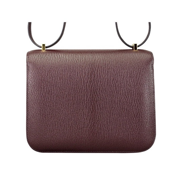 エルメス ミニコンスタンス 18 ミラー Rouge Sellier シェーブル ゴールド金具 HERMES MINI CONSTANCE 18 MIRROR ROUGE SELLIER CHEVRE MYSORE GOLD HARDWARE