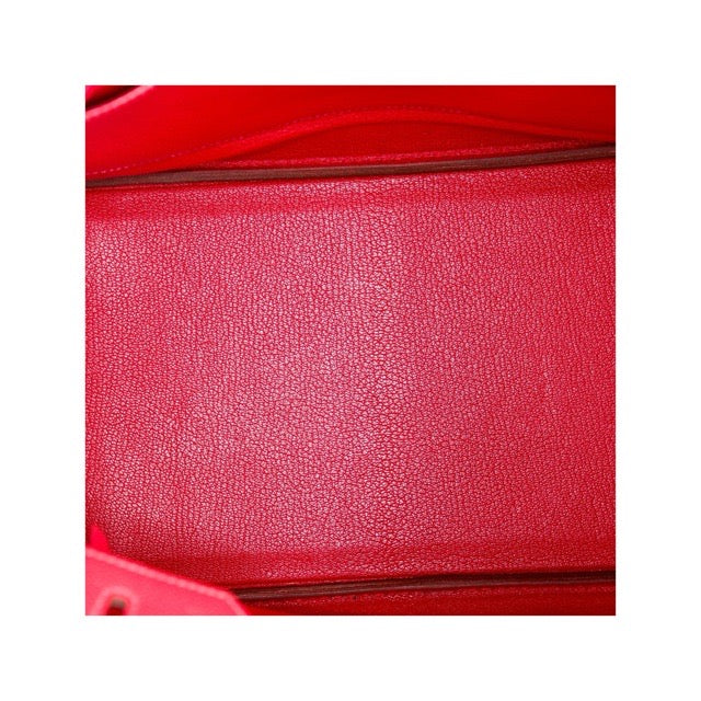 エルメス バーキン35 ルージュヴィフ エプソン ゴールド金具 HERMES BIRKIN 35 ROUGE VIF EPSOM GOLD HARDWARE【中古】