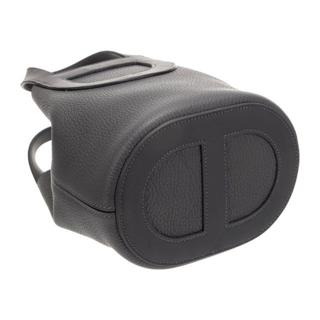 エルメス インザループ 18 モノクローム アルドワーズ トリヨンクレマンス スイフト アルドワーズ金具 HERMES IN-THE-LOOP 18 MONOCHROME ARDOISE TAURILLON CLEMENCE SWIFT ARDOISE HARDWARE