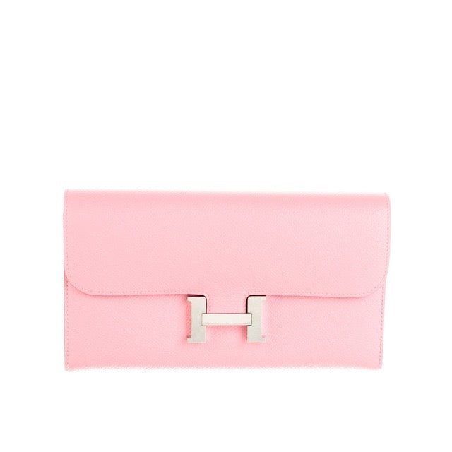 【鮮やかなピンク♡】HERMES Constance スリムウォレット コンスタンス ウォレット – tagged