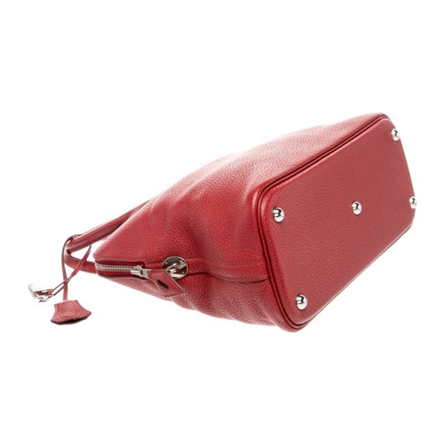 エルメス ボリード 31 Rouge Grenat クレマンス シルバー金具 HERMES BOLIDE 31 ROUGE GRENAT CLEMENCE SILVER HARDWARE