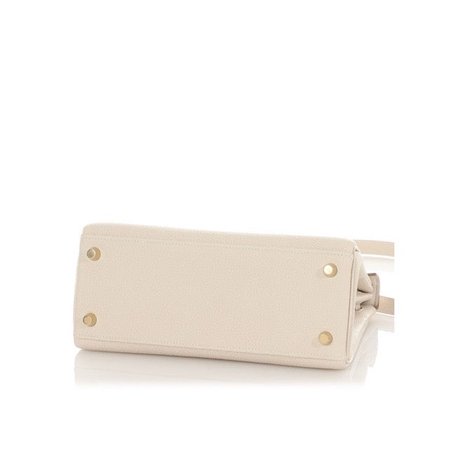 エルメス ケリー２５ 内縫い クレ トゴ ゴールド金具 HERMES KELLY RETOURNE 25 CRAIE TOGO GOLD HARDWARE