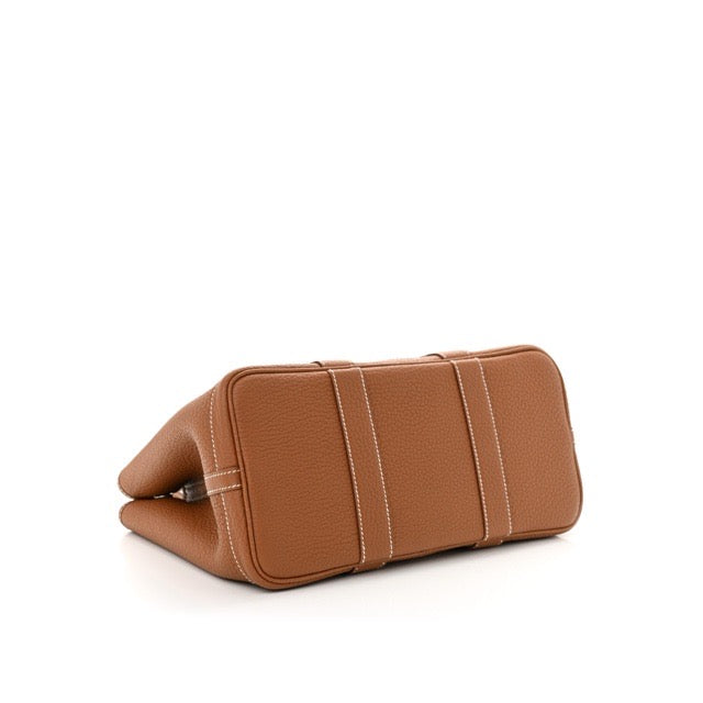 エルメス ガーデンパーティーTPM ゴールド ネゴンダ シルバー金具 ガーデンパーティ ３０ HERMES GARDEN PARTY TPM GOLD NEGONDA SILVER HARDWARE