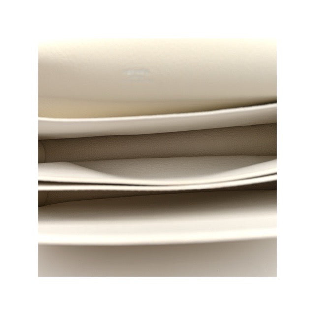 エルメス サック ロウリス ルリ 23 ホワイト エヴァーカラー エバーカラー シルバー金具 ショルダーバッグ HERMES SAC ROULIS 23 WHITE EVERCOLOR WITH SILVER HARDWARE【中古】