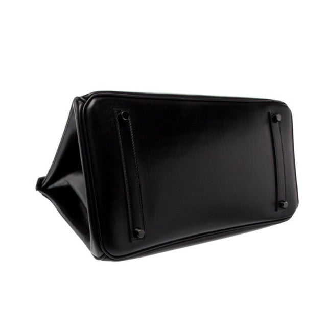 【SO BLACK】エルメス バーキン３５ ソーブラック ボックスカーフ ブラック金具 HERMES BIRKIN 35 SO-BLACK BOX CALFSKIN BLACK HARDWARE【中古】