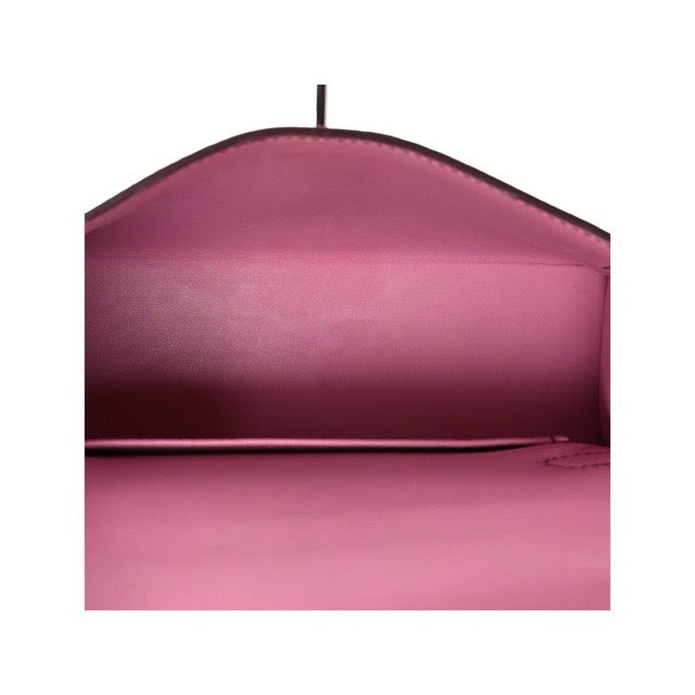 エルメス ミニケリー ケリーミニ２ ミニドゥ 外縫い バブルガムピンク 5P エプソン シルバー金具 HERMES KELLY MINI 2 SELLIER 20 BUBBLEGUM 5P PINK EPSOM SILVER HARDWARE【中古】