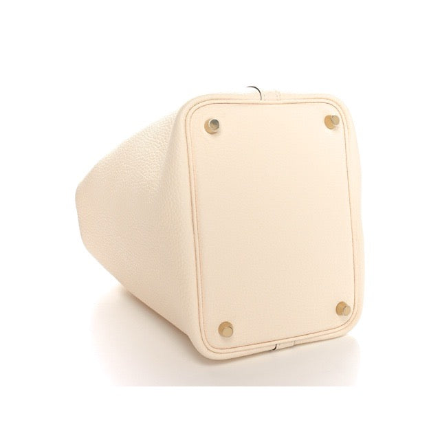 エルメス ピコタンロックPM ナタ トリヨンクレマンス ゴールド金具 HERMES PICOTIN LOCK 18 NATA TAURILLON CLEMENCE GOLD HARDWARE