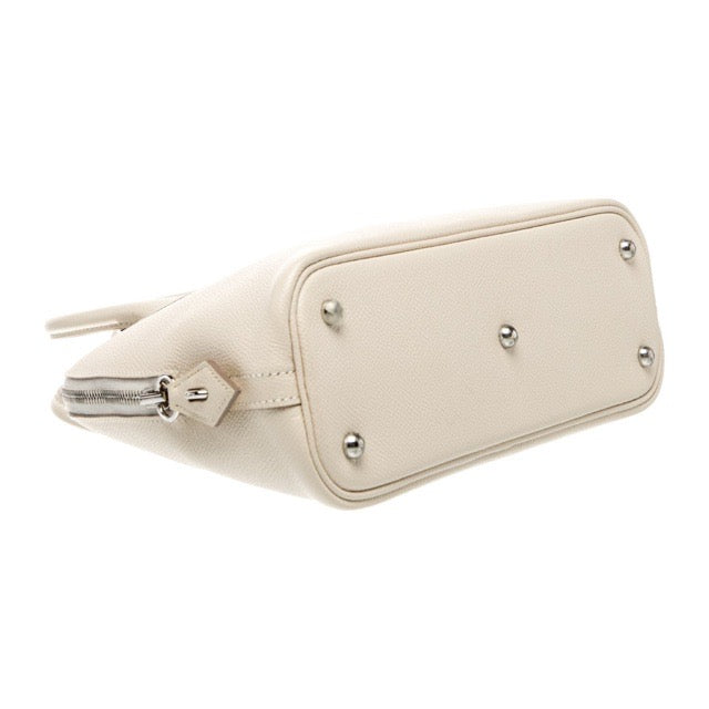 エルメス ボリード 25 Craie エプソン シルバー金具 HERMES BOLIDE 25 CRAIE EPSOM SILVER HARDWARE