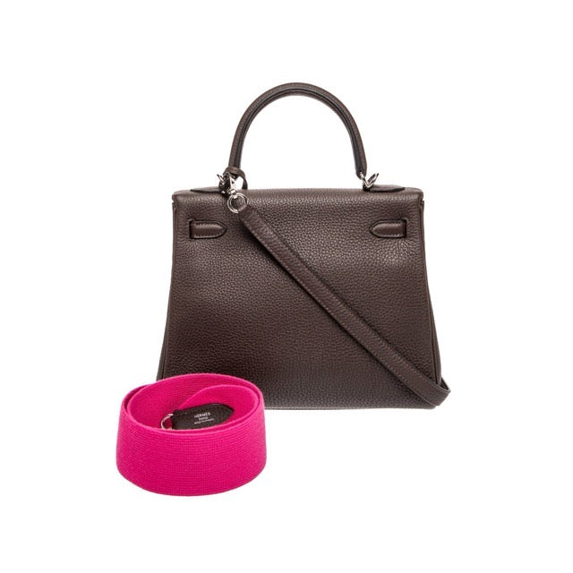 エルメス ケリー 25 Chocolat トゴ シルバー金具 HERMES KELLY 25 CHOCOLAT TOGO SILVER HARDWARE