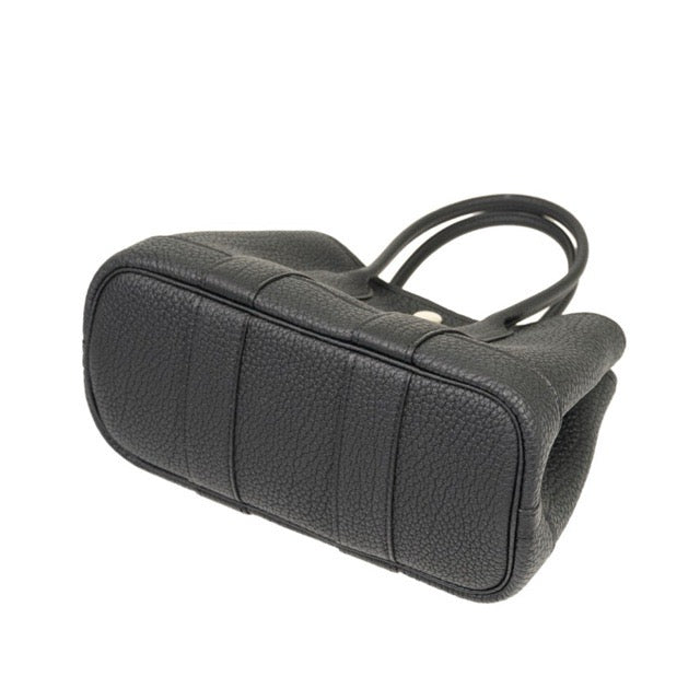 エルメス ネオ ガーデンパーティー 23 ブラック ネゴンダ シルバー金具 HERMES NEO GARDEN PARTY 23 TOTE BLACK NEGONDA SILVER HARDWARE