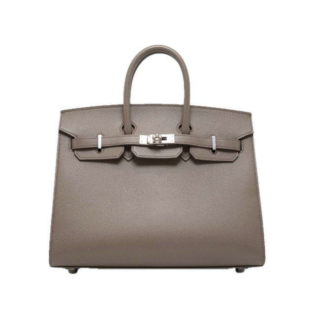 エルメス バーキン25 セリエ 外縫い エタン エプソン シルバー金具 HERMES BIRKIN SELLIER 25 ETAIN EPS –  AVENUE TOKYO