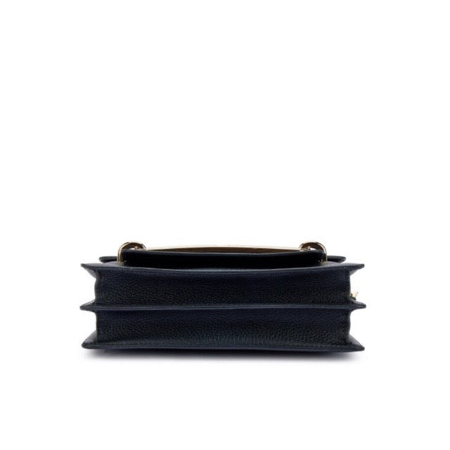 エルメス サック ロウリス ルリ 23 ブラック トリヨンクレマンス パーマブラス シャンパンゴールド金具 ショルダーバッグ HERMES SAC ROULIS 23 BLACK TAURILLON CLEMENCE PERMABRASS GOLD HARDWARE【中古】