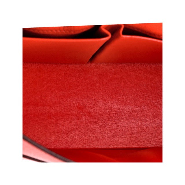 エルメス シネティック ショルダーバッグ カプシーヌ シェーブル シルバー金具 HERMES CINHETIC BAG CAPUCINE CHEVRE SILVER HARDWARE【中古】