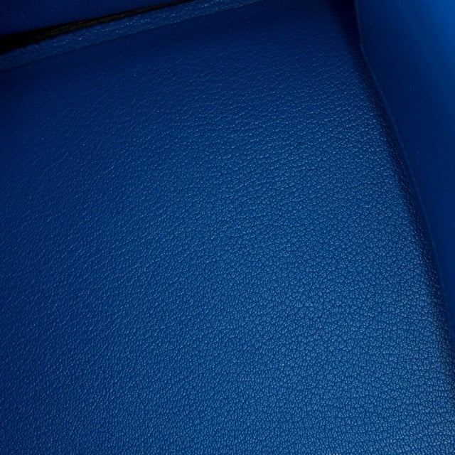 エルメス バーキン３５ オフィサー ヴェールシプレ ブルーゼリージュ トゴ スイフト シルバー金具 HERMES BIRKIN 35 OFFICIER VERT CYPRESS BLEU ZELLIGE TOGO SWIFT SILVER HARDWARE【中古】