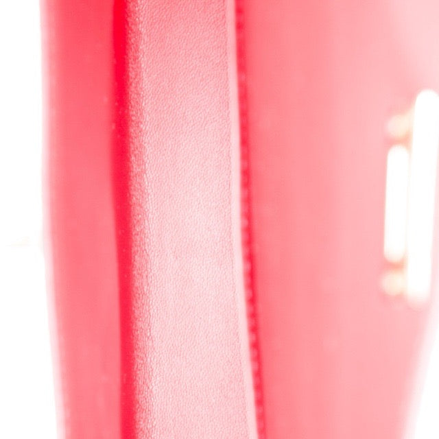 エルメス ミニケリー ケリーミニ２ ミニドゥ 外縫い スペシャルオーダー バイカラー ブルーニュイ ルージュクー シェーブル ゴールド金具 パーソナルオーダー ホースシュー HERMES KELLY MINI 2 SELLIER 20 BLEU NUIT ROUGE DE COEUR CHEVRE GOLD HARDWARE HSS【中古】