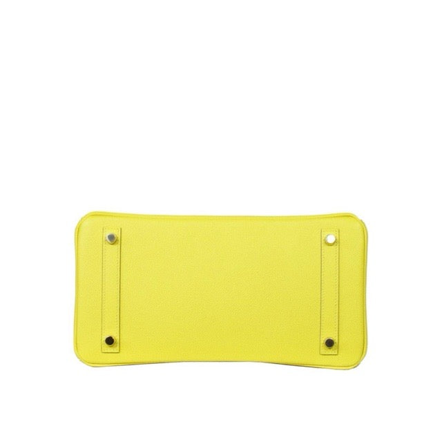 HERMES BIRKIN 30 LIME EPSOM GOLD HARDWARE