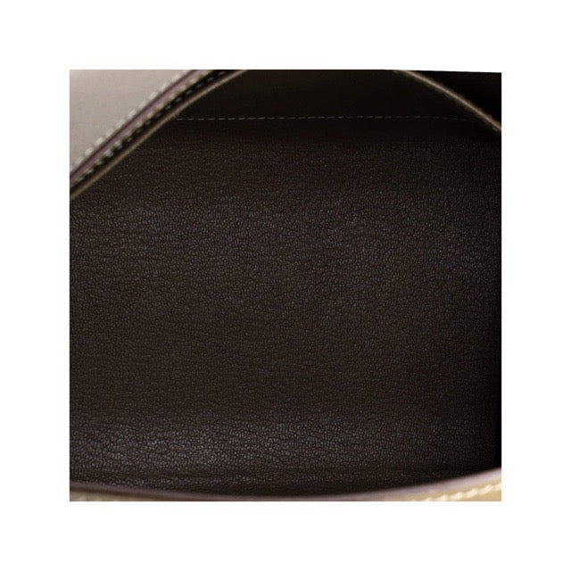 エルメス ケリー２８ 外縫い エトゥープ エプソン ゴールド金具 HERMES KELLY SELLIER 28 ETOUPE EPSOM GOLD HARDWARE【中古】