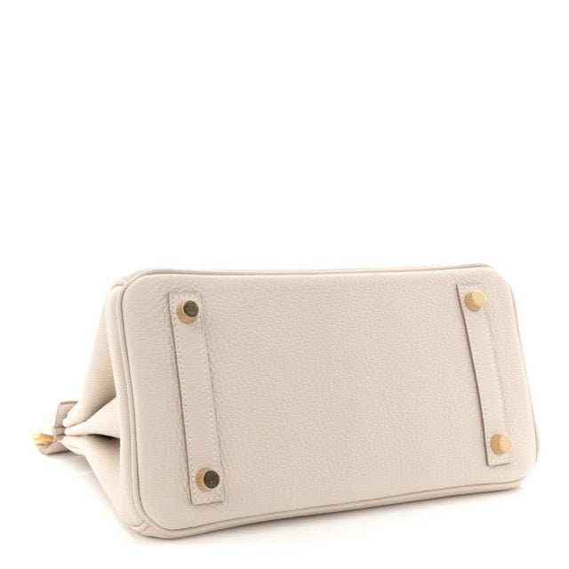 エルメス バーキン25 クレ トゴ ゴールド金具 HERMES BIRKIN 25 CRAIE TOGO GOLD HARDWARE