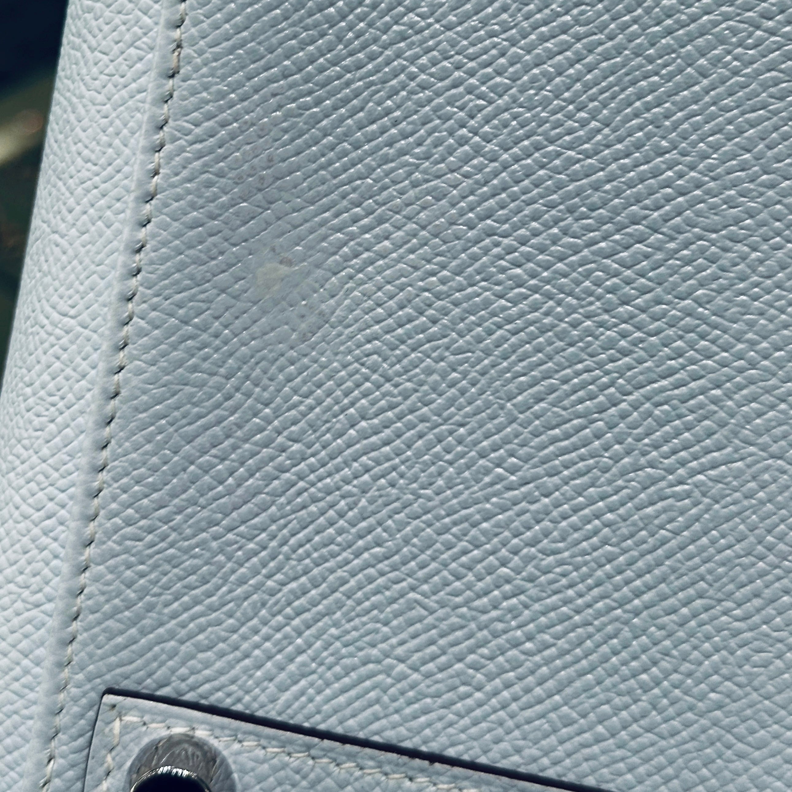 HERMES BIRKIN 25 SPECIAL ORDER PERSONAL ORDER BLEU BRUME LIME EPSOM MATTE SILVER HARDWARE HSS