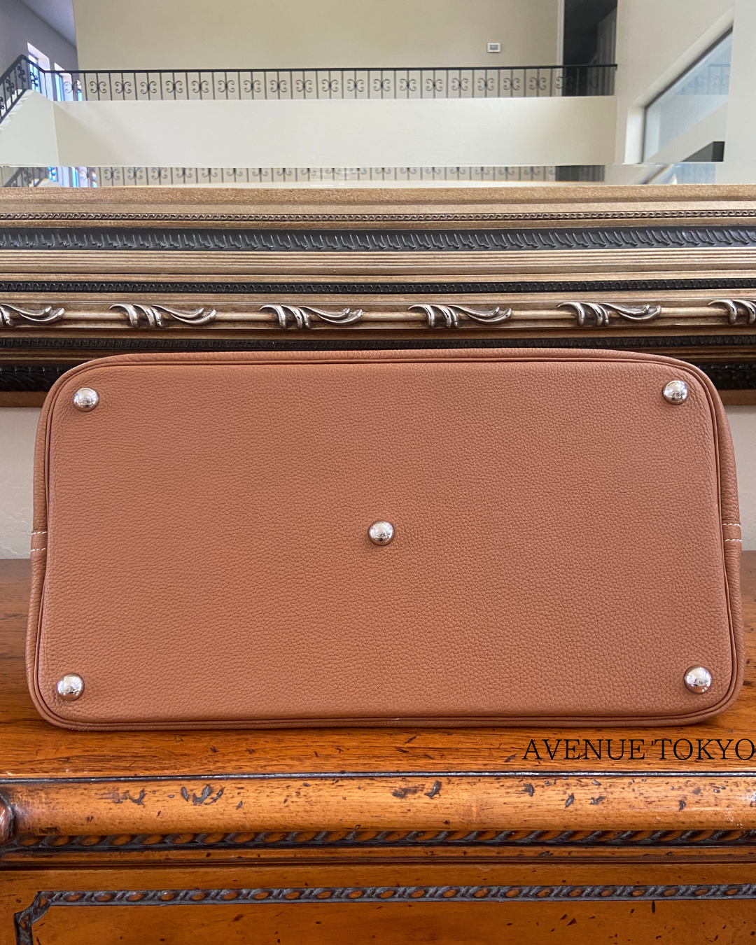 最短当日発送 限定品 エルメス ボリード45 シャーク ゴールド トゴ シルバー金具 HERMES BOLIDE 45 SHARK GOLD TOGO SILVER HARDWARE【中古】